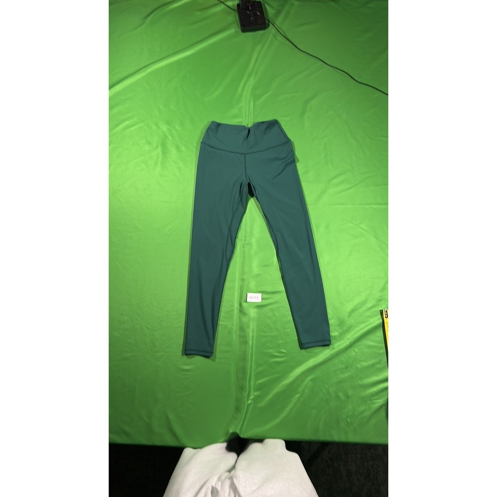 MIPAWS Womens Teal High-Waisted Athletic Leggings Size M Yoga Gym Activewear